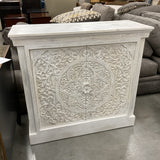 Coast to Coast Carved 2-Door Cabinet
