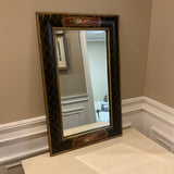 Painted Floral Mirror