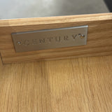 Century Gramercy Console with Acrylic Legs