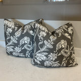 Pair of Rings Gray Pillows (343UTPRINGS)