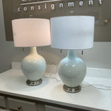 Pair of White Lamps