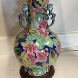 Oriental Floral Lamp