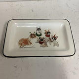 Christmas Dog Platter