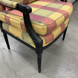 Rose and Yellow Occasional Chair