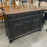 Black Painted Buffet