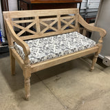 Bench with Cushion