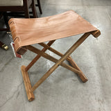 Leather Luggage Rack