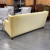 Yellow Velvet Sofa (AS IS)