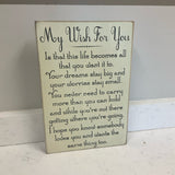 My Wish For You