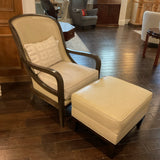 Hooker Carlyle Leather Chair with Hekman Ottoman (R)