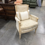 Reupholstered " Hickory Chair" w/Pillow Chair