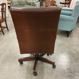Restoration Hardware Leather Desk Chair