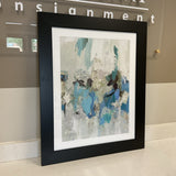 Blue Silver 2 Print