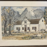 South African La Dauphine Watercolor