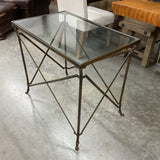 Glass End Table