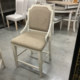 Bar Height Avalon Table with 6 Stools & 1 leaf (As-Is)
