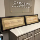 Pair of Bombay Company Golden Gate Bridge Prints