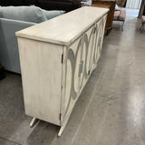 Coast to Coast Mirrored Credenza As Is