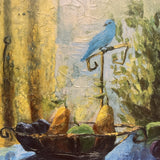 Pair of Blue Bird Song Art by Kristy Goggio