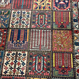 Bakhtiari Khesti Persian Rug 11'9" x 13'2"