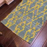 25" x 95" Wool & Silk Runner