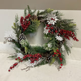 Christmas Wreath with Berries