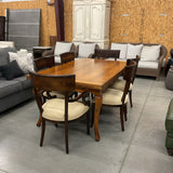 Milling Road "Hildebran Collection" Dining Table w/6 Chairs (FIRM)