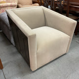 NEW Sullivan Swivel Chair with Wood Back