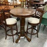 Pub Table w/ 2 Stools FIRM