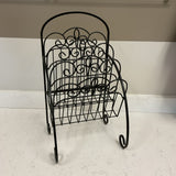 Iron Magazine Rack