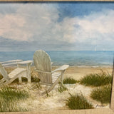 Pair of Framed Beach Pictures