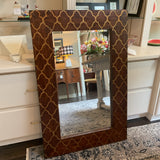 Brown and Gold Mirror