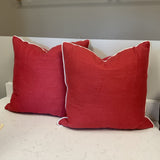 Pair of Red Pillows