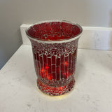 Red Mosaic Hurricane w/Lights