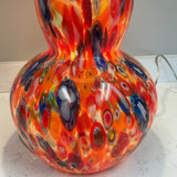 Blown Glass Color Lamp