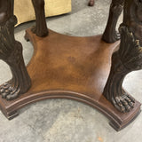 Marble Top Round Foyer Table