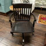 Black Pottery Barn Banker Chair
