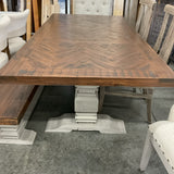 Dining Table w/4 Chairs & Bench