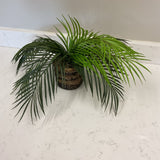 Faux Palm Tree In Planter