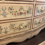 Painted French Dresser with Mirror