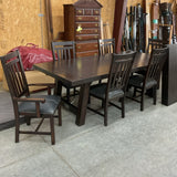 Haverty's Arden Ridge Table, 6 Chairs, 2 Leaves