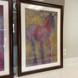 Pair of Horchow Horse Prints