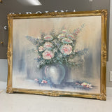 Large Gold Frame Floral Painting