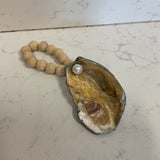 Oyster Shell with Beads