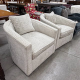 Pair of Vanguard Swivel Chairs