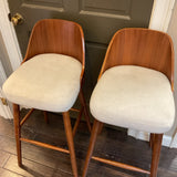 Pair of West Elm Stools (R)