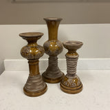 Set of 3 Uttermost Candle Holders