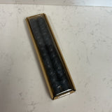 Set of Twisted Taper Black Candles  (166ACD2018)