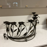 Wrought Iron 8 Tier Candle Holder