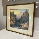 Mountain Print by Larry Dyke